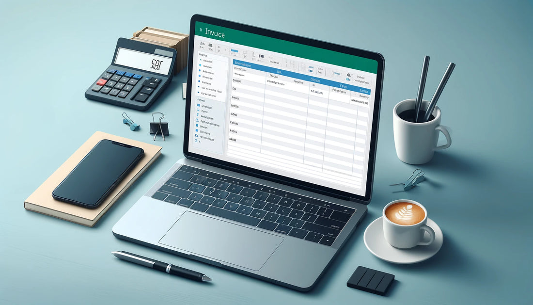 how to make invoice in excel